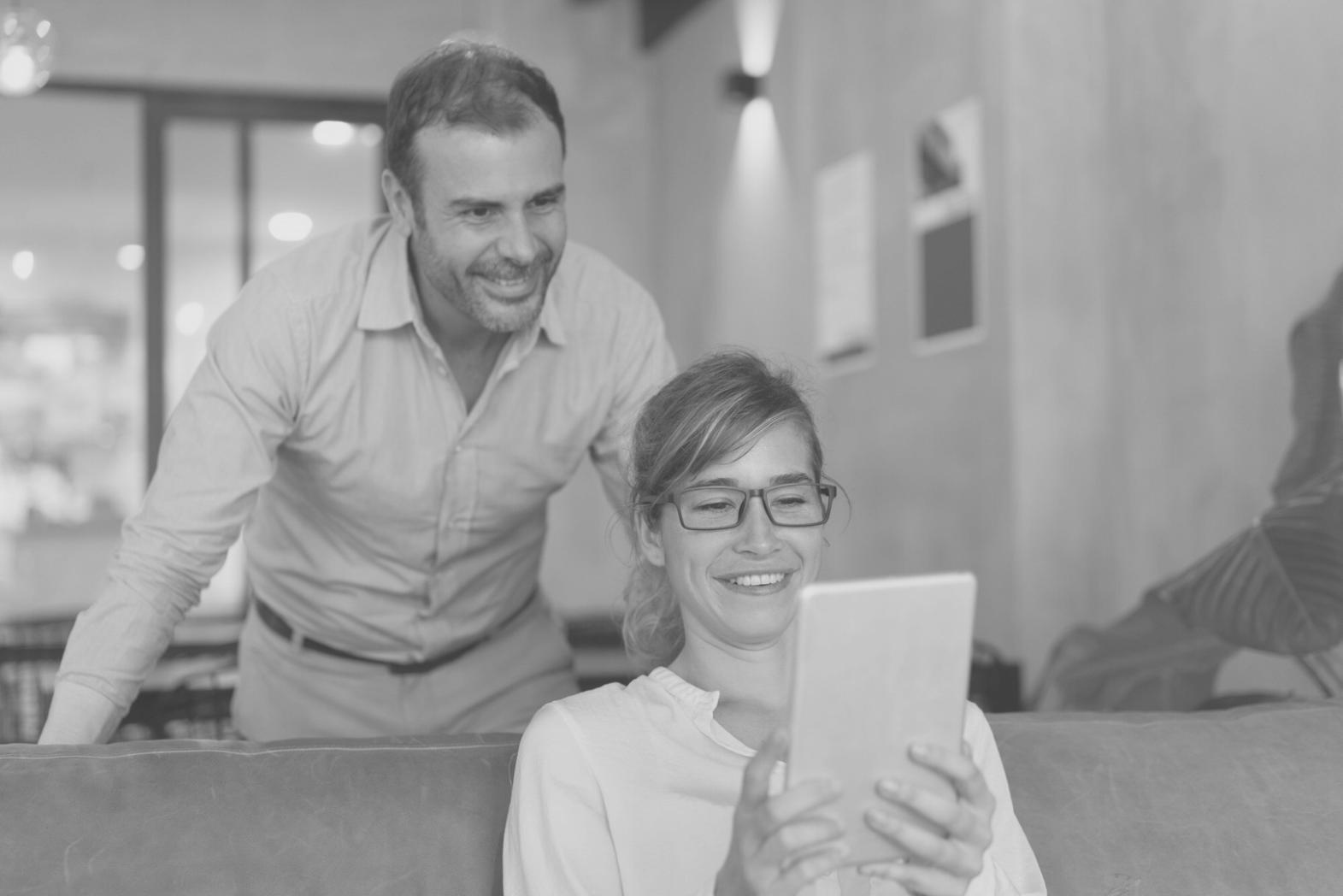 Financial analysis workspace with charts and research materials